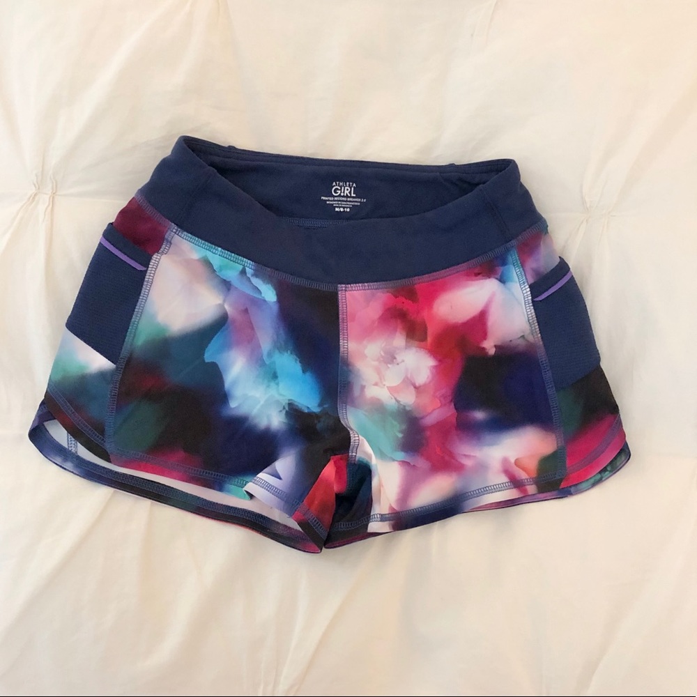 Athleta Girl Printed Record Breaker short, 8/10
